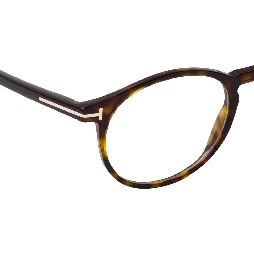 Óculos de grau Tom Ford FT5294 052 48 acetato tartaruga com design sofisticado - Ótica Talismã