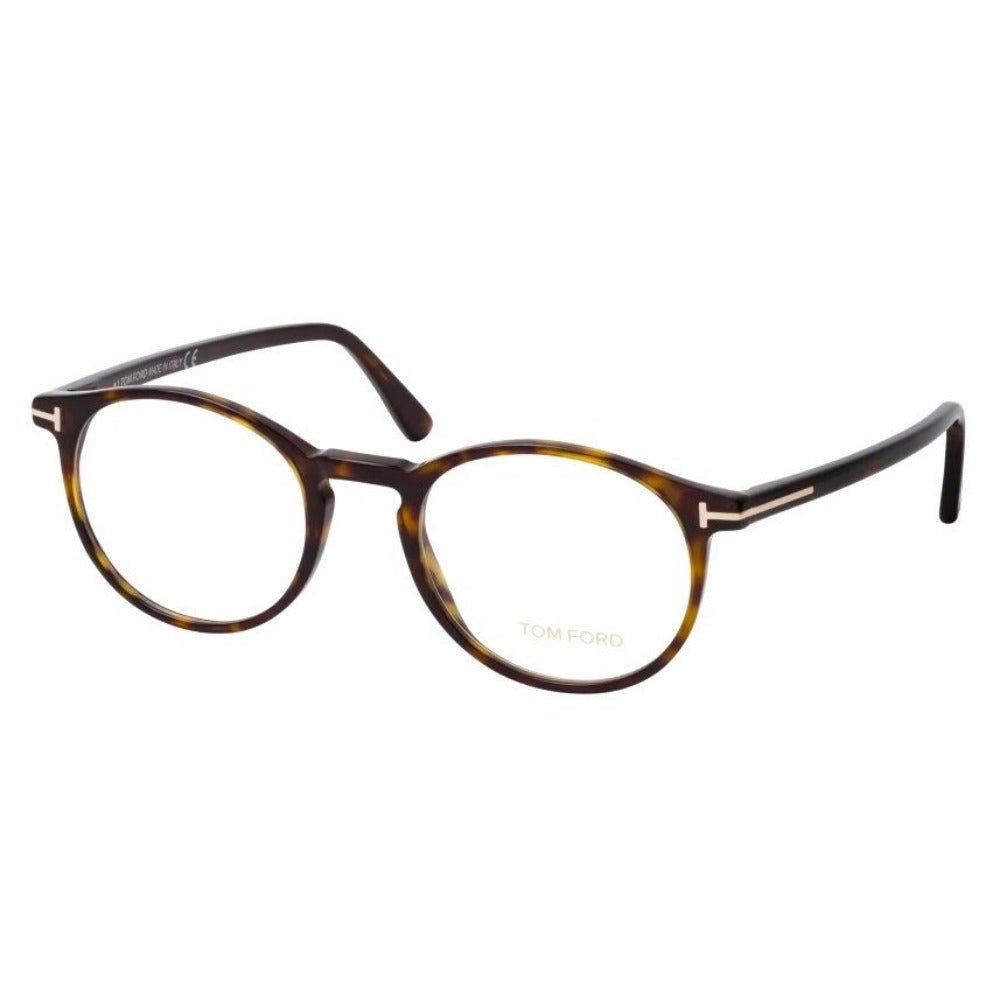 Óculos de grau Tom Ford FT5294 052 48 acetato tartaruga com design sofisticado - Ótica Talismã