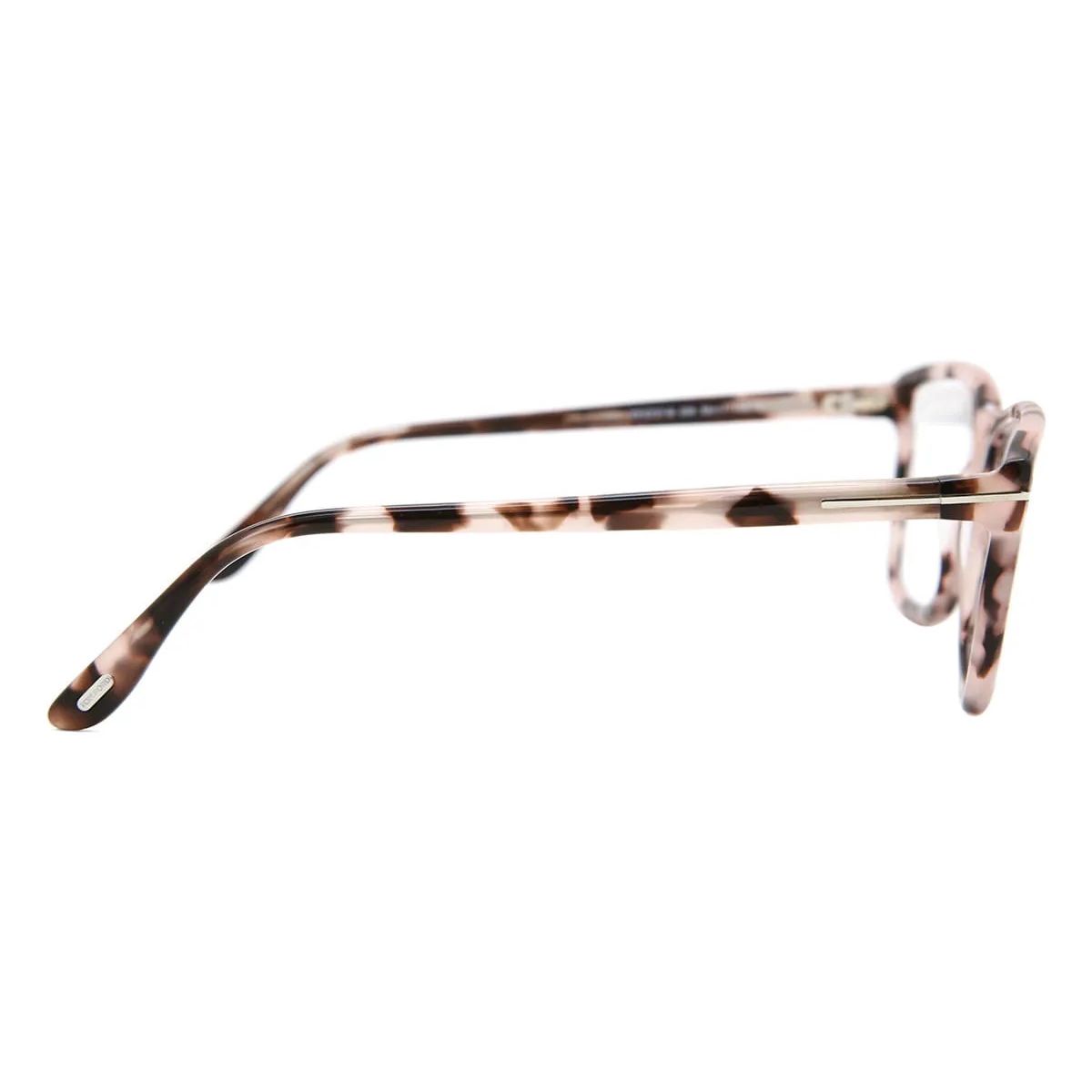 Óculos de Grau Tom Ford TF 5707B Feminino Tartaruga Acetato Gatinho Elegante - Ótica Talismã