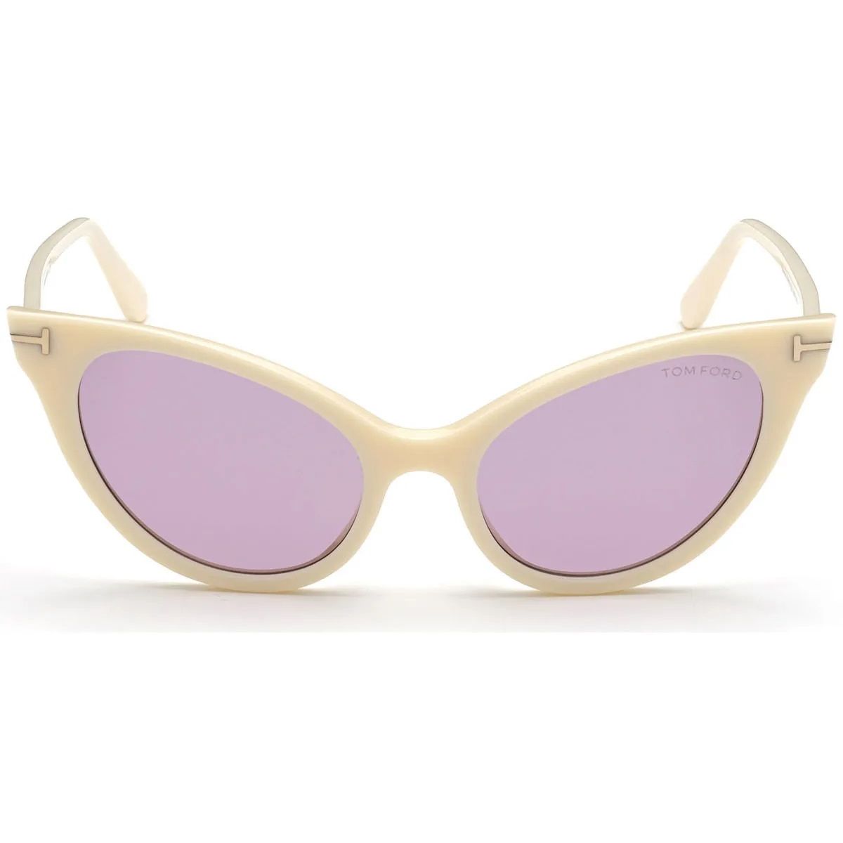 Óculos de Sol Tom Ford FT0820 55V Evelyn - 02 Feminino Acetato Tartaruga Lentes Azuis UV400 - Ótica Talismã