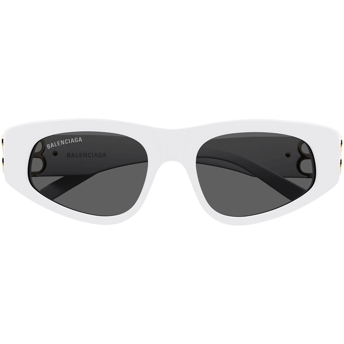 Óculos de Sol Balenciaga BB0095S 012 Branco: Estilo Moderno, Luxo e Proteção UV Feminina - Ótica Talismã