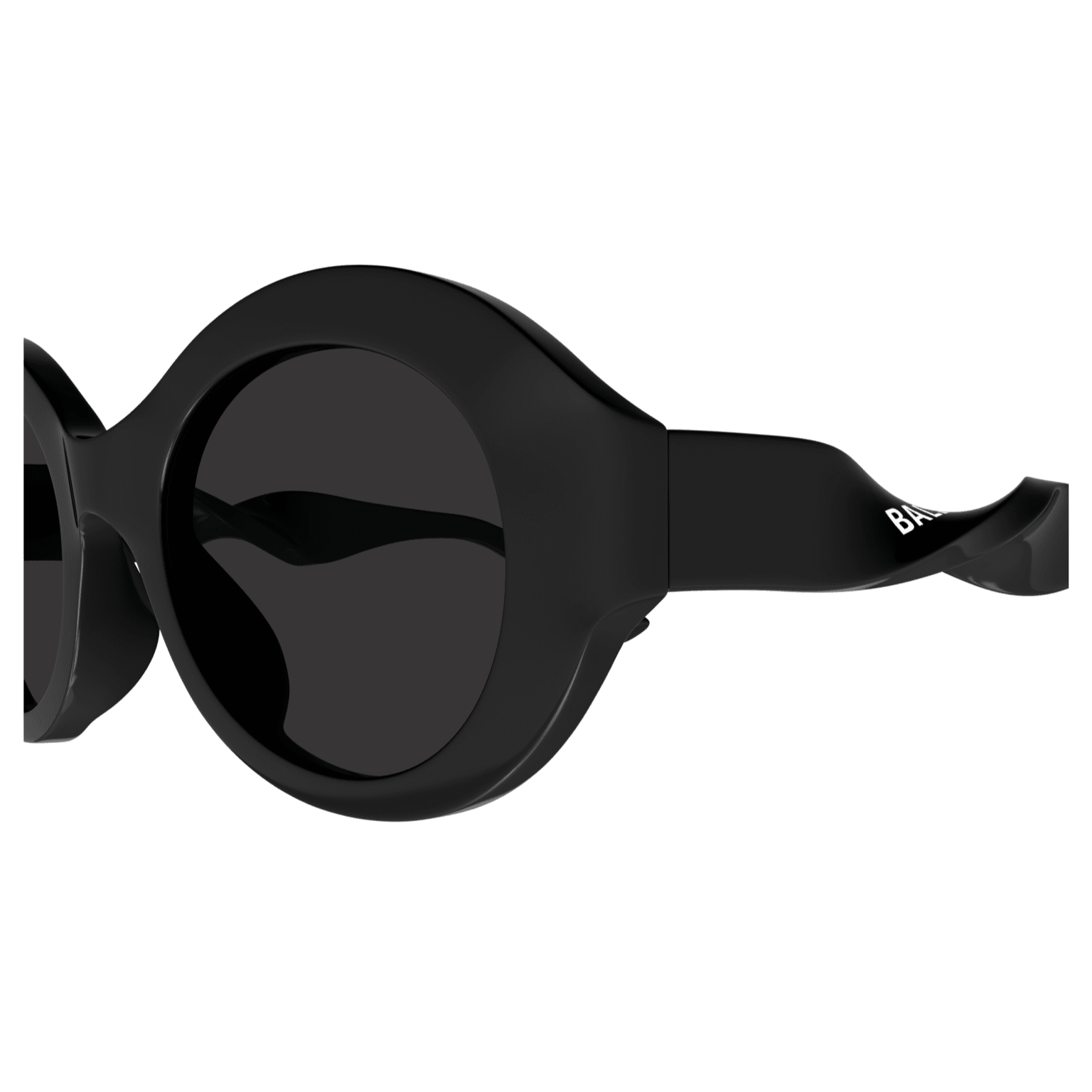 Óculos de Sol Balenciaga BB0208S 001 Feminino Oval Preto Lentes Escuras UV - Ótica Talismã